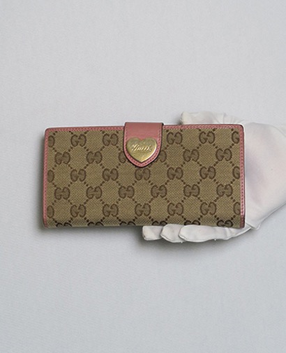 Gucci Heart Continental Wallet, front view